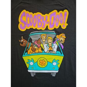 Scooby-Doo Mystery Machine Black Graphic T-Shirt NEW With Tags Gift Adult XL